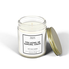 Funny Soy Candle – Aging Is Optional, Drama Is Not