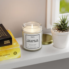 Funny Soy Candle – Aging Is Optional, Drama Is Not