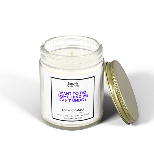 Funny Soy Candle for Couples – Let’s Regret It Together!