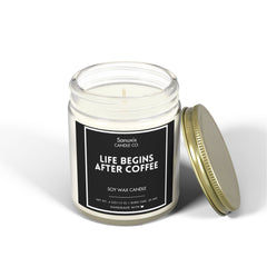 Funny Soy Candle – Coffee First, Sanity Later